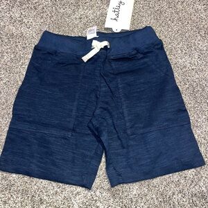 Hatley 5t knit navy shorts nwt